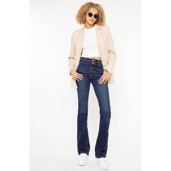 Kancan Matilda High Rise Bootcut Jeans - Picture 1 of 5